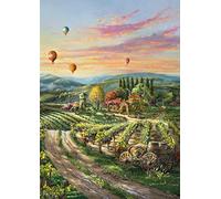 Schmidt - Puzzle Thomas Kinkade: Vigneto della valle pacifica - 1000 Pezzi