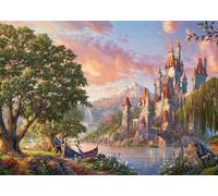 Schmidt - Puzzle Thomas Kinkade: Il mondo magico di Belle - 3000 Pezzi
