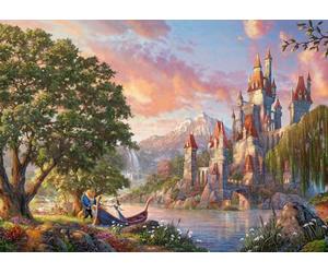 Schmidt Spiele 57372 Thomas Kinkade, Disneys Belle's Magical World, Puzzle da 3000 Pezzi