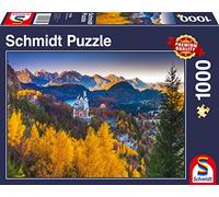 Schmidt - Puzzle Neuschwanstein autunnale - 1000 Pezzi