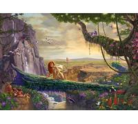 Schmidt - Puzzle Thomas Kinkade: Il Re Leone - Ritorno alla Roccia dei Re - 6000 Pezzi