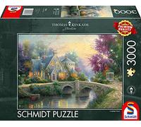 Schmidt - Puzzle Thomas Kinkade: atmosfera notturna - 3000 Pezzi