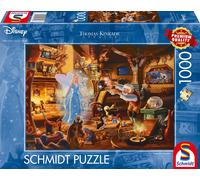 Schmidt Spiele 57526 Thomas Kinkade, Disney, Geppetto's Pinocchio, puzzle da 100