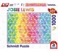 Schmidt - Puzzle Josie Lewis: Triangoli colorati - 1000 Pezzi