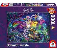 Schmidt - Puzzle Rose Cat Khan: Circo di una notte d'estate - 1000 Pezzi