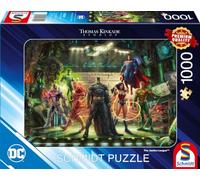 Schmidt Spiele Thomas Kinkade 57591-Puzzle da 1000 pezzi, The Justice League, Colore Coral 1770, normale, CSG57591