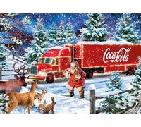 Puzzle Natalizio Coca-Cola Camion 1000 pezzi
