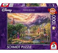 Schmidt - Puzzle Thomas Kinkade: Biancaneve e la regina - 1000 Pezzi