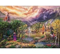 Schmidt - Puzzle Thomas Kinkade: Biancaneve e la regina - 1000 Pezzi