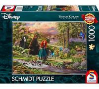 Schmidt Spiele 58039 Thoams Kinkade Disney, Merida, Puzzle da 1000 Pezzi