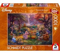 Schmidt Spiele 58040 Thomas Kinkade, Disney, Robin Hood, Puzzle da 1000 pezzi, Multicolore