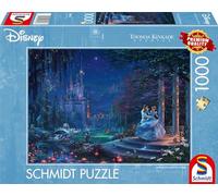 Schmidt Spiele 58043 Thomas Kinkade, Disney, Cinderella, Dancing in the Starlight, puzzle da 1000 pezzi, Cartone, Multicolore, normale