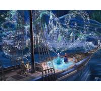 Schmidt Spiele 58052 - Puzzle Disney Frozen, Love and Magic, Thomas Kinkade, 1000 pezzi