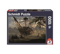 Schmidt Spiele 58183 Nave all'ancora, puzzle da 1000 pezzi