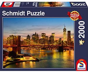 Schmidt Spiele 58189 - New York, Puzzle da 2000 Pezzi