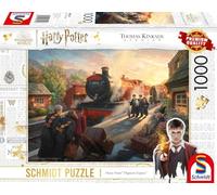 Schmidt Spiele 58428 Thomas Kinkade, Wizarding World, Harry Potter, Hogwarts Express, puzzle da 1000 pezzi, Multicolore