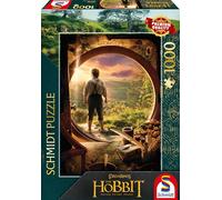 Schmidt - Puzzle Lo Hobbit - Lasciando Bag End - 1000 Pezzi