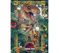 Schmidt Spiele 58579 Jurassic Park, L'era dei dinosauri, puzzle da 1000 pezzi, Multicolore