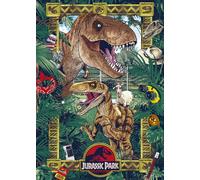 Schmidt Spiele 58579 Jurassic Park, L'era dei dinosauri, puzzle da 1000 pezzi, Multicolore