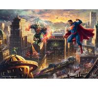 Schmidt Spiele 58591 Superman, l'Uomo d'Acciaio, Thomas Kinkade, 1000 Stück Puzzle