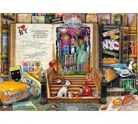 Schmidt Spiele 58598 Ricordi di New York, Aimee Steward, 1000 Pezzi Puzzle