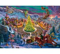 Schmidt - Puzzle Zac Kinkade: Il Polo Nord di Babbo Natale - 1000 Pezzi