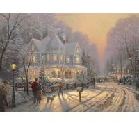 Schmidt - Puzzle Thomas Kinkade: un incontro per le vacanze - 1000 Pezzi