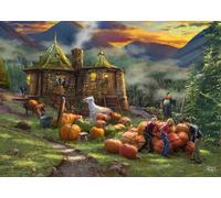 Schmidt Spiele 58660 Mondo Magico, Harry Potter, Il Cappello di Hagrid, Thomas Kinkade, Puzzle da 1000 Pezzi