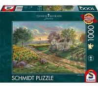 Puzzle Thomas Kinkade: Campi di Girasole - 1000 pz - Schmidt 58779