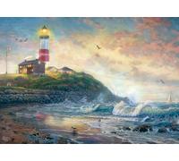 Schmidt Spiele 58797 Faro della Speranza, Thomas Kinkade, Puzzle da 1000 pezzi