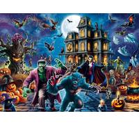 Schmidt Spiele 58871 Notte di Halloween, Puzzle da 1000 Pezzi
