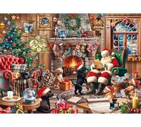 Schmidt Spiele 58872 Cozy Christmas, Puzzle da 1000 Pezzi
