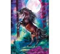 Schmidt Spiele 58887 Unicorno alla Luna Piena, Puzzle da 1000 Pezzi