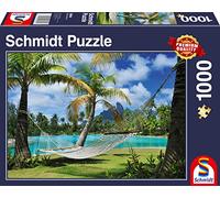 Schmidt Spiele 58969 Time out sotto le palme, puzzle da 1000 pezzi