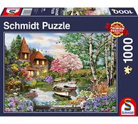 Puzzle Casa sul Lago 1000 Pezzi