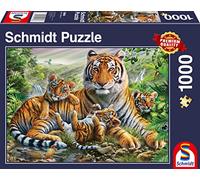 Puzzle Tigre e Cuccioli 1000 Pezzi