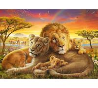 Puzzle Leoni Coccolosi 1000 Pezzi