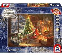 Puzzle da 1000 Pezzi Thomas Kinkade Babbo Natale Porta i Doni