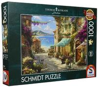 Schmidt - Puzzle Thomas Kinkade: Café sulla Riviera Italien - 1000 Pezzi