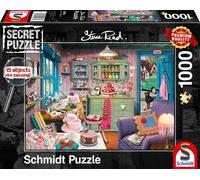 Schmidt Spiele 59653 1000 pz Altro Steve Read: Secret Puzzles Großmutters Stube