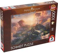 Schmidt Spiele 59679 Thomas Kinkade, Lo Spirito, La Croce, Puzzle da 1000 pezzi