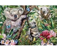Schmidt Spiele 59706 Dolce famiglia Koala, puzzle da 500 pezzi