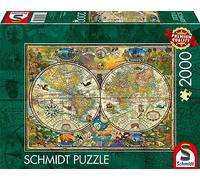 Schmidt Spiele 59741 Le forme della Terra, puzzle da 2000 pezzi