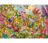 Schmidt Spiele 59746 Bellissimo Giardino delle Farfalle, Puzzle da 2000 Pezzi