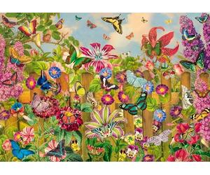 Schmidt Spiele 59746 Bellissimo Giardino delle Farfalle, Puzzle da 2000 Pezzi
