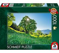 Schmidt - Puzzle Acero di monte alla luce del sole - 1000 Pezzi
