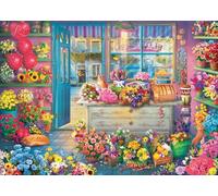 Schmidt - Puzzle Negozio di fiori colorati - 1000 Pezzi