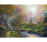 Schmidt Spiele 59776 Thomas Kinkade, A Mother's Perfect Day, puzzle da 1000 pezzi, Multicolore