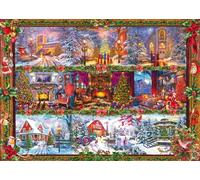 Schmidt Puzzle Auguri di Natale – 1000 pezzi – Multicolore