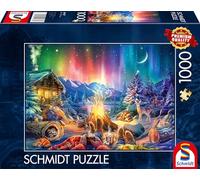 Puzzle Romantico Avvicinati al Fuoco e Alle Stelle 1000 Pezzi